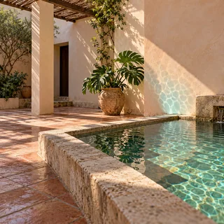Patio de agua